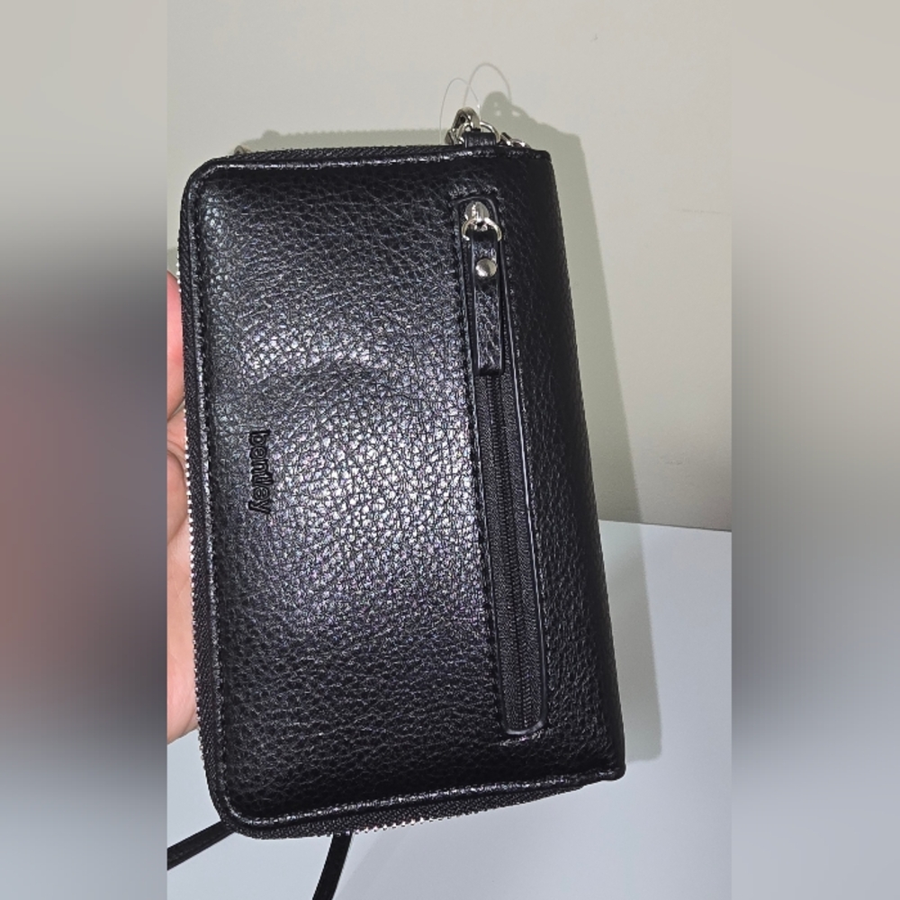 Bentley Black Leather Men's Bag